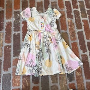 Dot Dot Smile Multicolor Floral Kids Dress